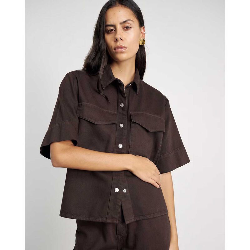 JAG Loe Denim Ss Shirt image number 6